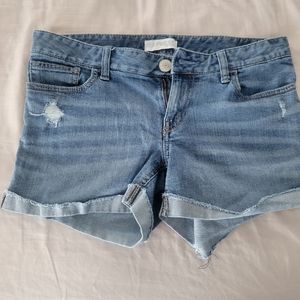 Express denim shorts with pocket detail